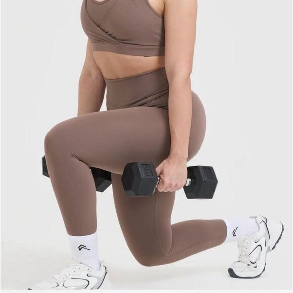 Oneractive timeless regular women’s M chestnut light brown high rise sculpting l - Picture 1 of 6